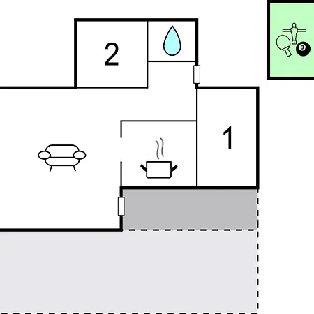 Three-bedroom In Vaggerlose